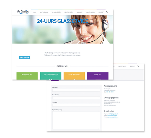 De Glaslijn glasherstel